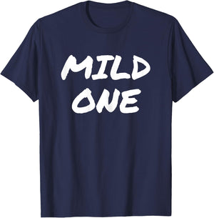 Mild & Wild One Best Friend T Shirts - Matching BFF Outfits T-Shirt - T-Shirt | Navy