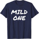 Mild & Wild One Best Friend T Shirts - Matching BFF Outfits T-Shirt - T-Shirt | Navy