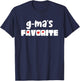 G-Ma's Favorite Grandchild Funny Mother's Day GMa T-Shirt - T-Shirt | Navy