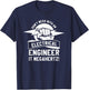 Don't Mess With An Electrical Engineer It Megahertz T-Shirt - T-Shirt | Navy