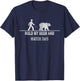 Hold My Beer And Watch This T Shirt Funny Saying T Shirt T-Shirt - T-Shirt | Navy