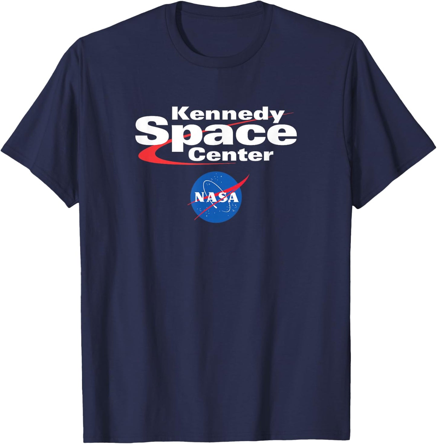 Kennedy Space Center Design- NASA Space T-Shirt - T-Shirt | Navy