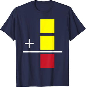 Soccer Yellow Red Card Referee Funny Sports Lovers Gifts T-Shirt - T-Shirt | Navy