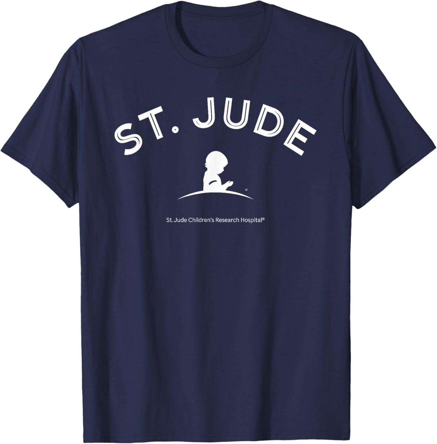 St. Jude Children's Research Hospital Logo T-Shirt - T-Shirt | Navy