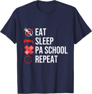 PHYSICIAN ASSISTANT GIFT: PA School T-Shirt - T-Shirt | Navy