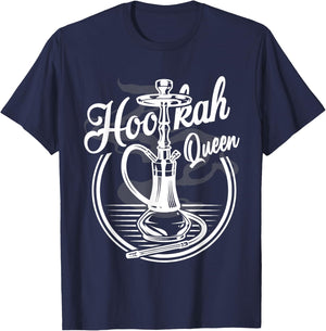 Shisha King! I smoke every day! Hookah for life! T-Shirt - T-Shirt | Navy