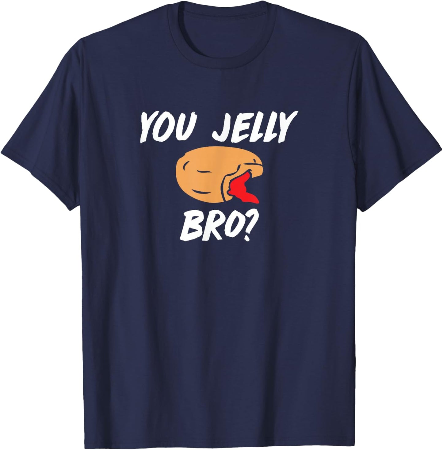 You Jelly Bro - Donut clothing T-Shirt - T-Shirt | Navy