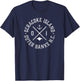Ocracoke North Carolina - Vintage OBX NC Ocracoke Island T-Shirt - T-Shirt | Navy
