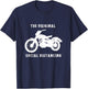 Funny Motorcycle Original Social Distancing T-Shirt - T-Shirt | Navy