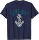 Lake Rat Anchor Lake Time Lake Life T-Shirt - T-Shirt | Navy
