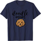 Goldendoodle Mom - Doodle Mom Cute Goldendoodle T-Shirt - T-Shirt | Navy