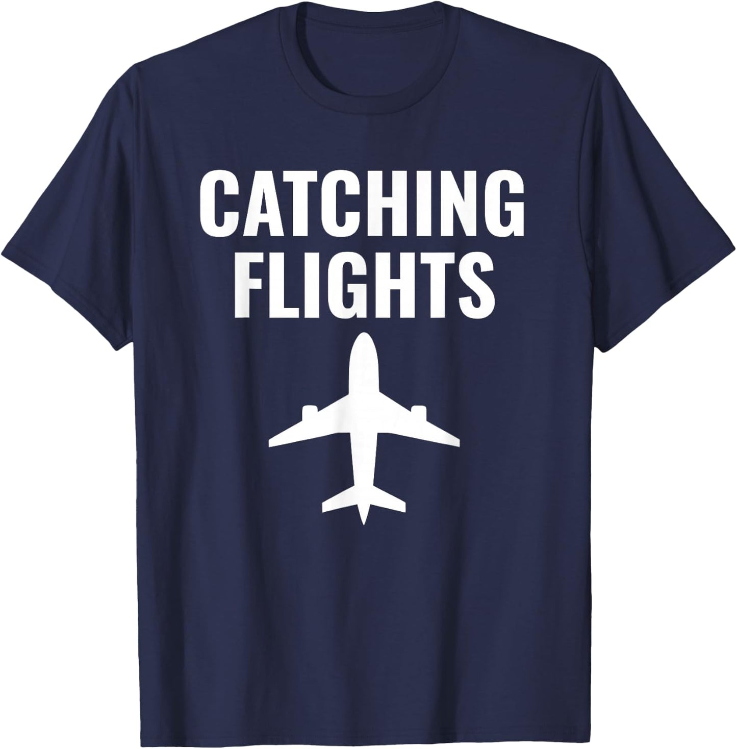 Catching Flights And Feelings Matching Couples Baecation T-Shirt - T-Shirt | Navy