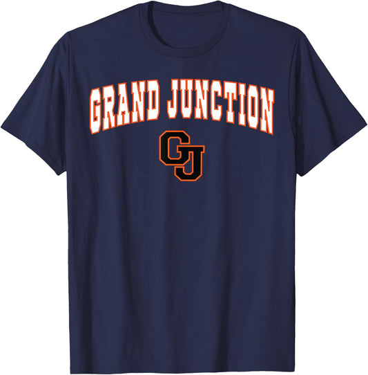 Grand Junction High School Tigers T-Shirt - T-Shirt | Navy