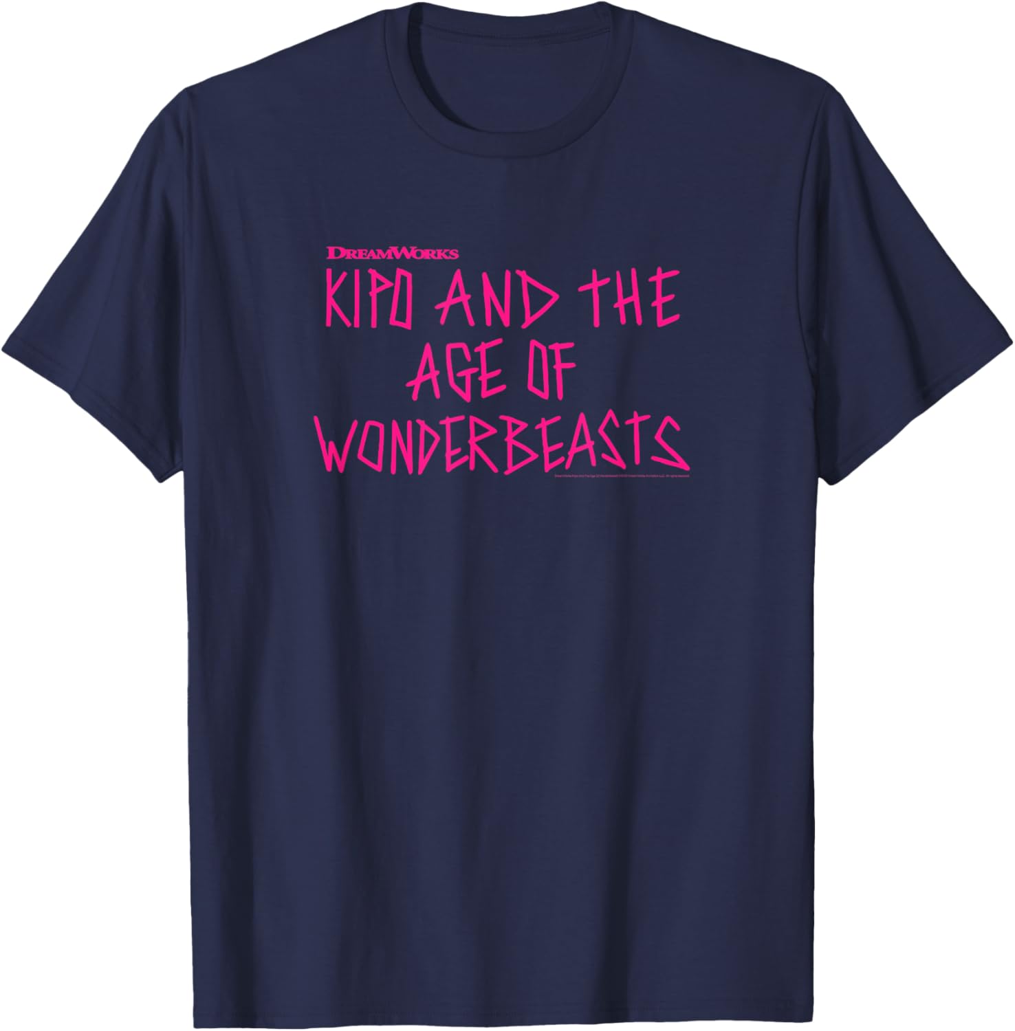 Kipo And The Age Of Wonderbeasts Color Logo T-Shirt - T-Shirt | Navy