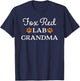 Fox Red Lab Grandma Labrador Retriever T-Shirt - T-Shirt | Navy