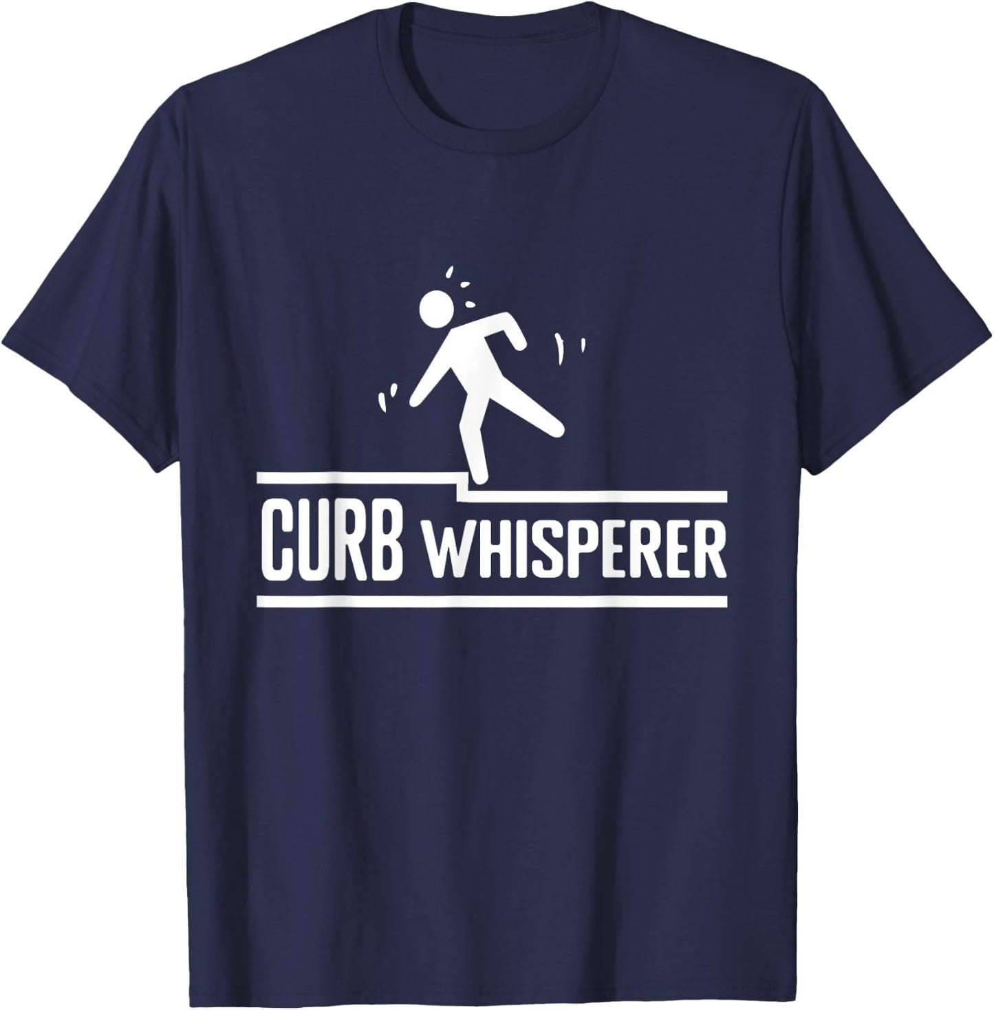 Accident Prone People Funny Clumsy T-Shirt - T-Shirt | Navy