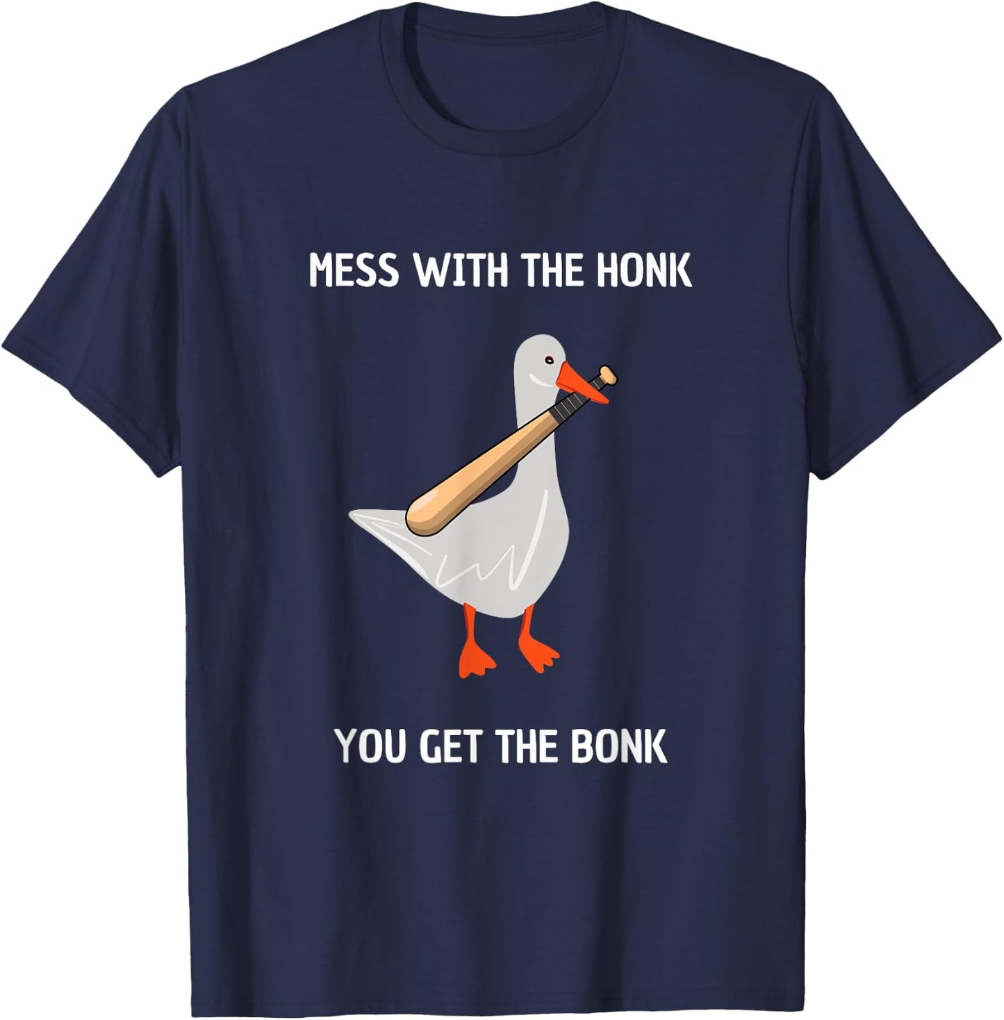 Get the Bonk Goose T-Shirt - T-Shirt | Navy