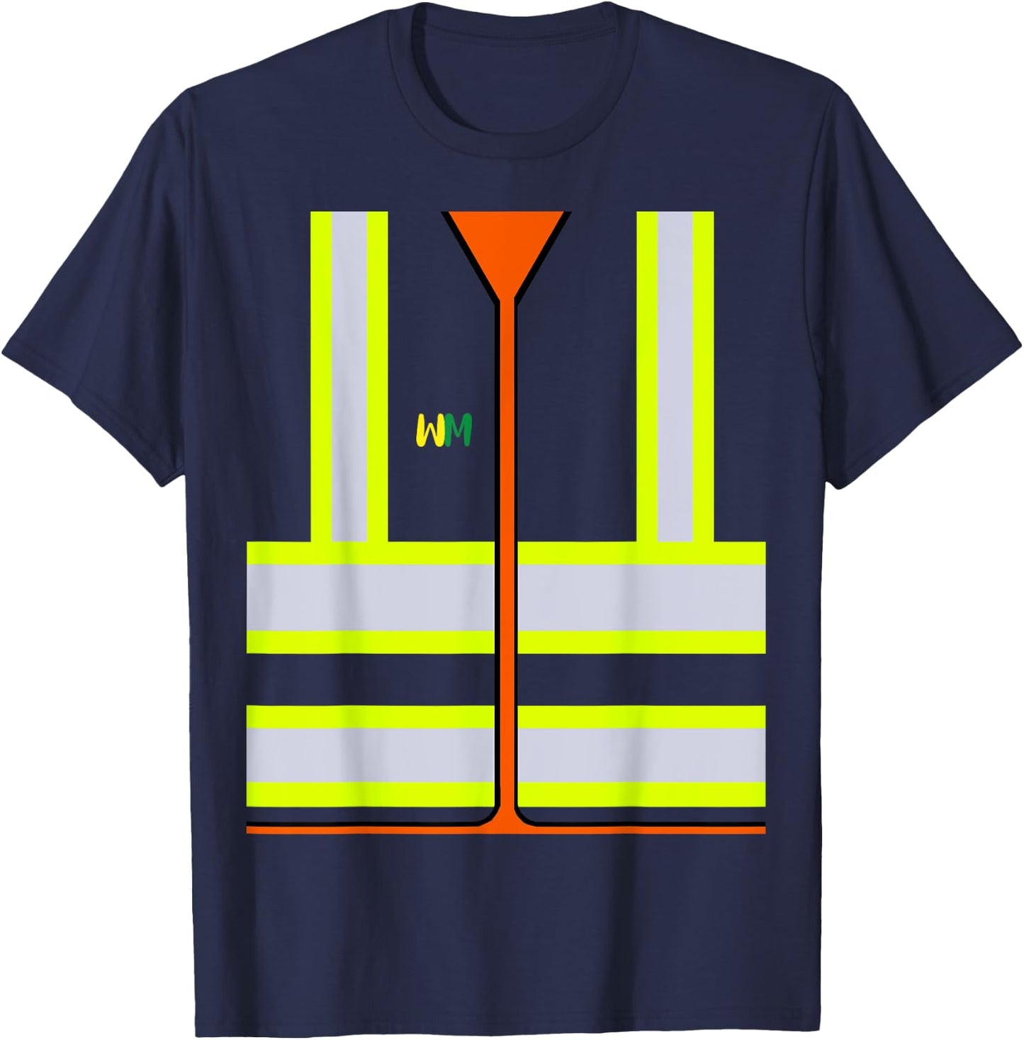 Garbage Man Costume City Trash Truck Driver Kids Toddler 4T T-Shirt - T-Shirt | Navy