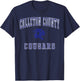 Colleton County High School Cougars C1 T-Shirt - T-Shirt | Navy