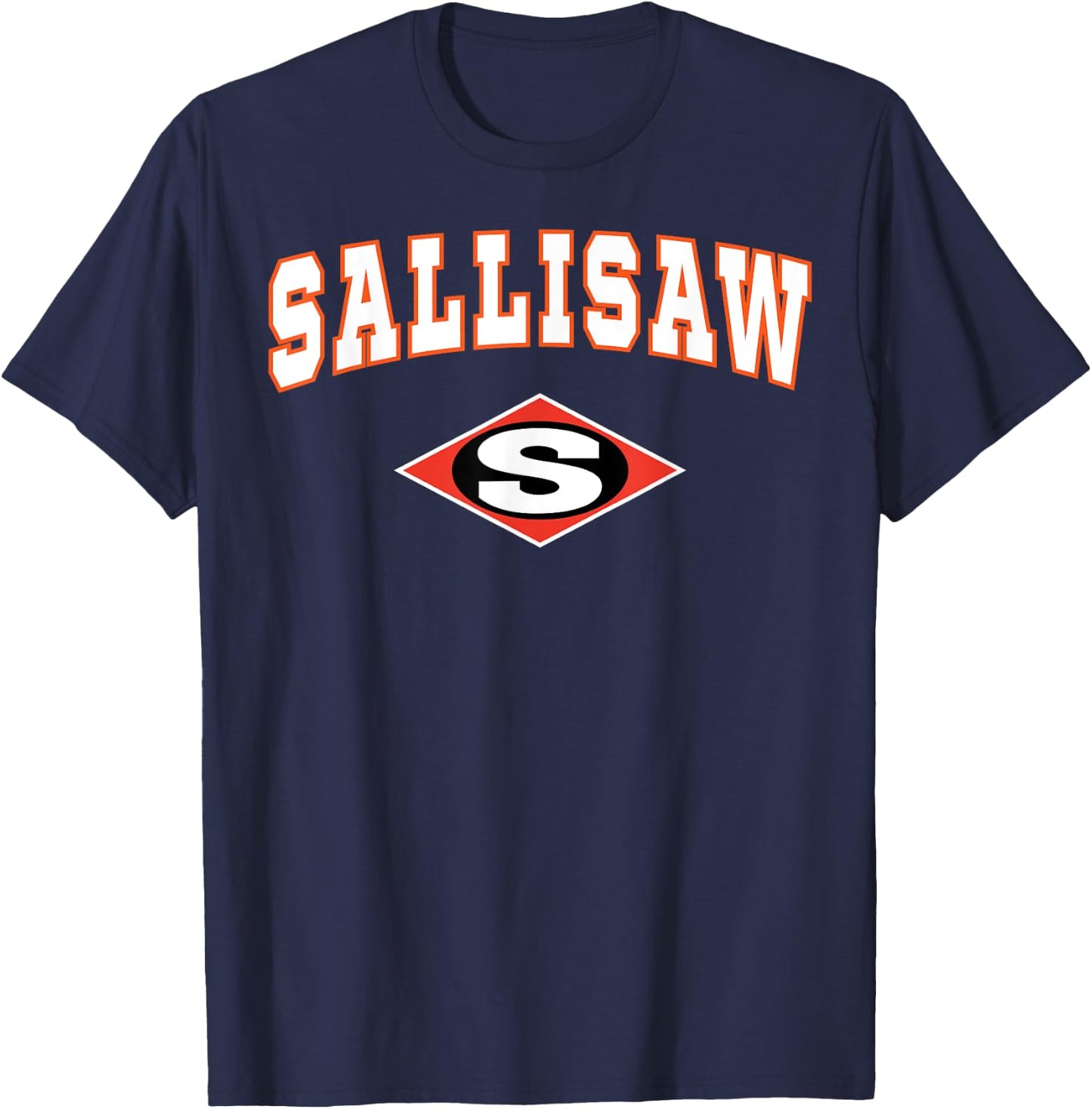 Sallisaw High School Black Diamonds C2 T-Shirt - T-Shirt | Navy