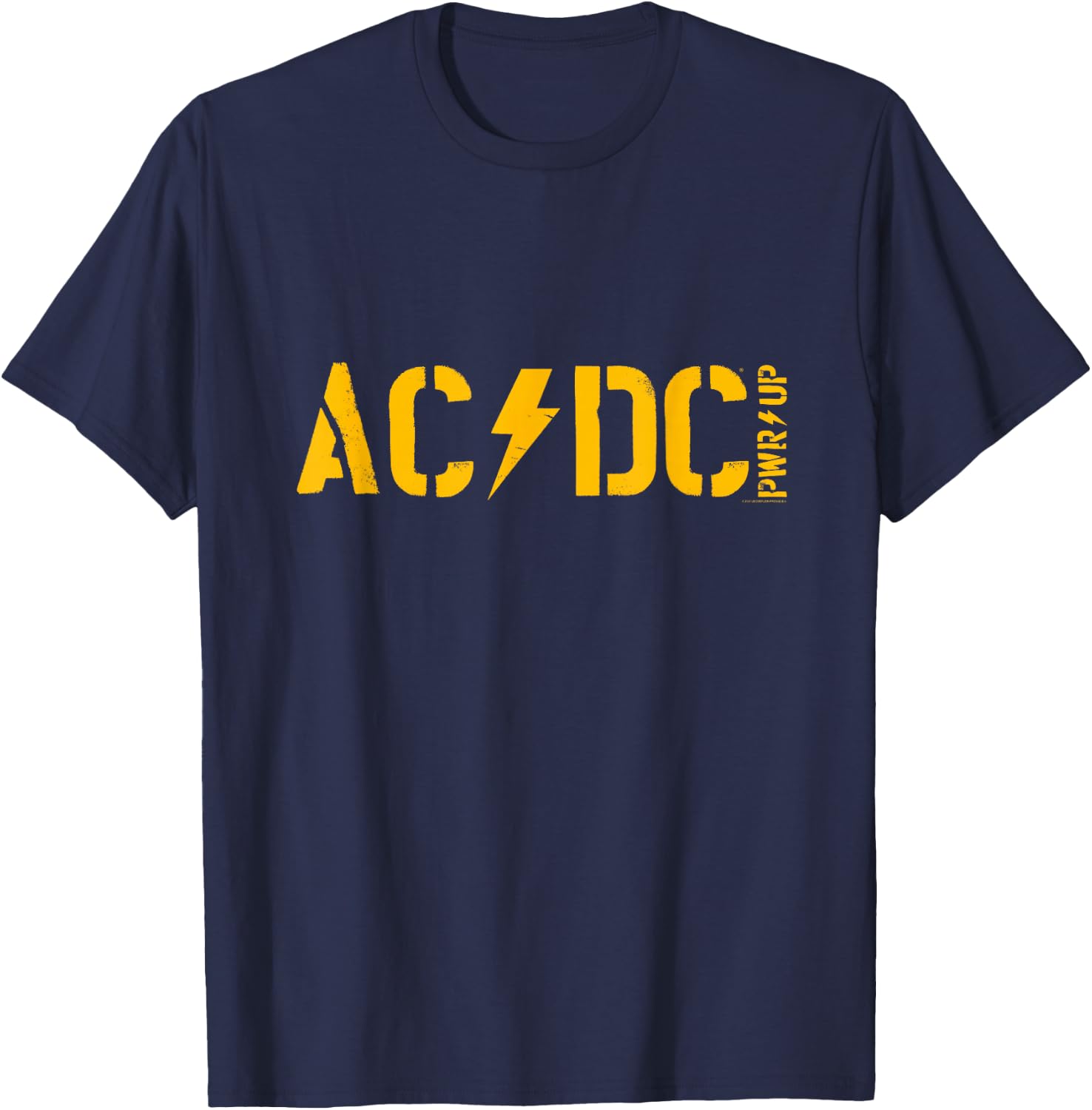 AC/DC - Are You Ready - Black - Small - - Short Sleeve - Classic Rock Fans, AC/DC Fans, Young Adults T-Shirt - T-Shirt | Navy