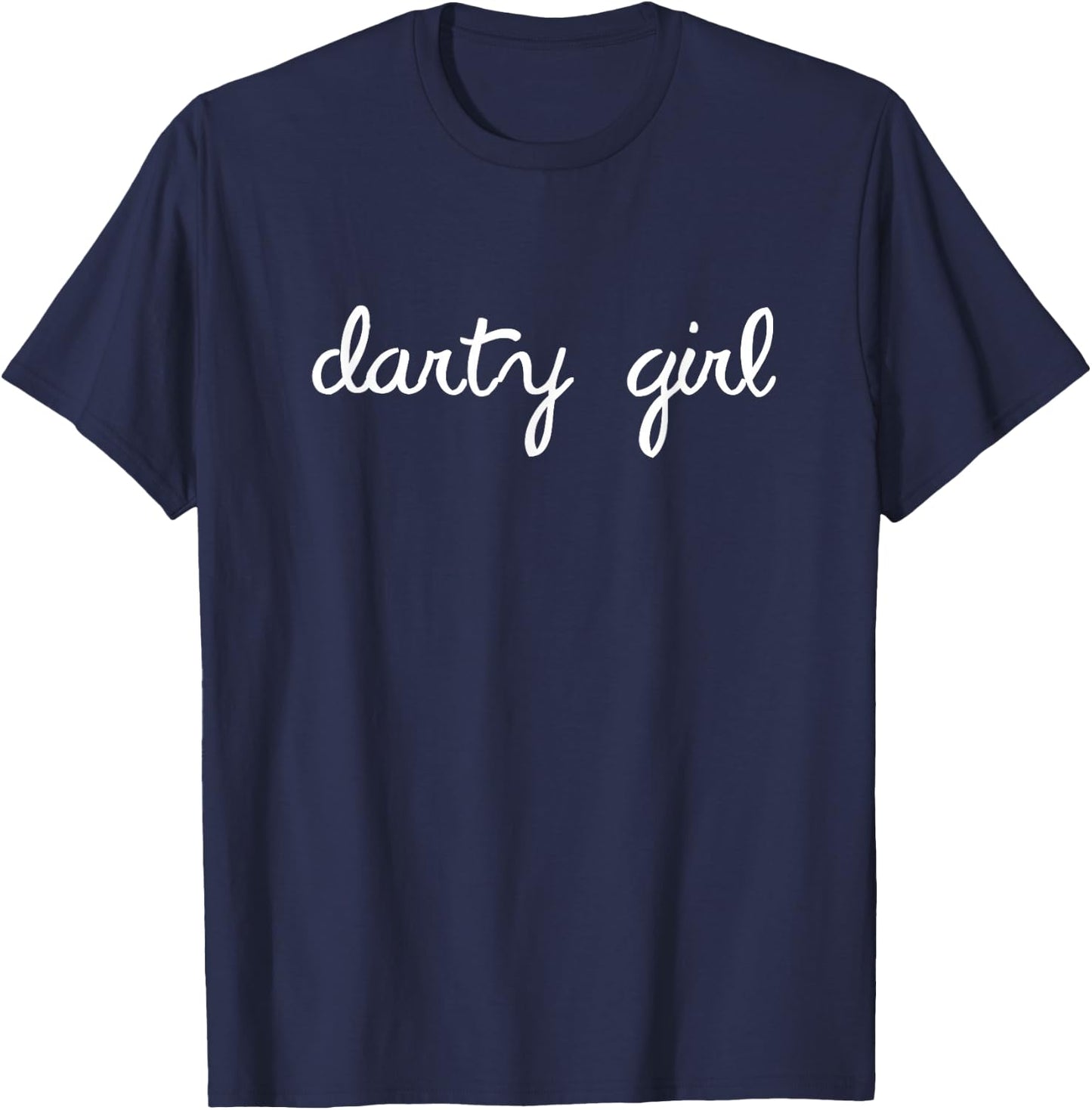 Darty Girl - Day Party Sassy Princess T-Shirt - T-Shirt | Navy