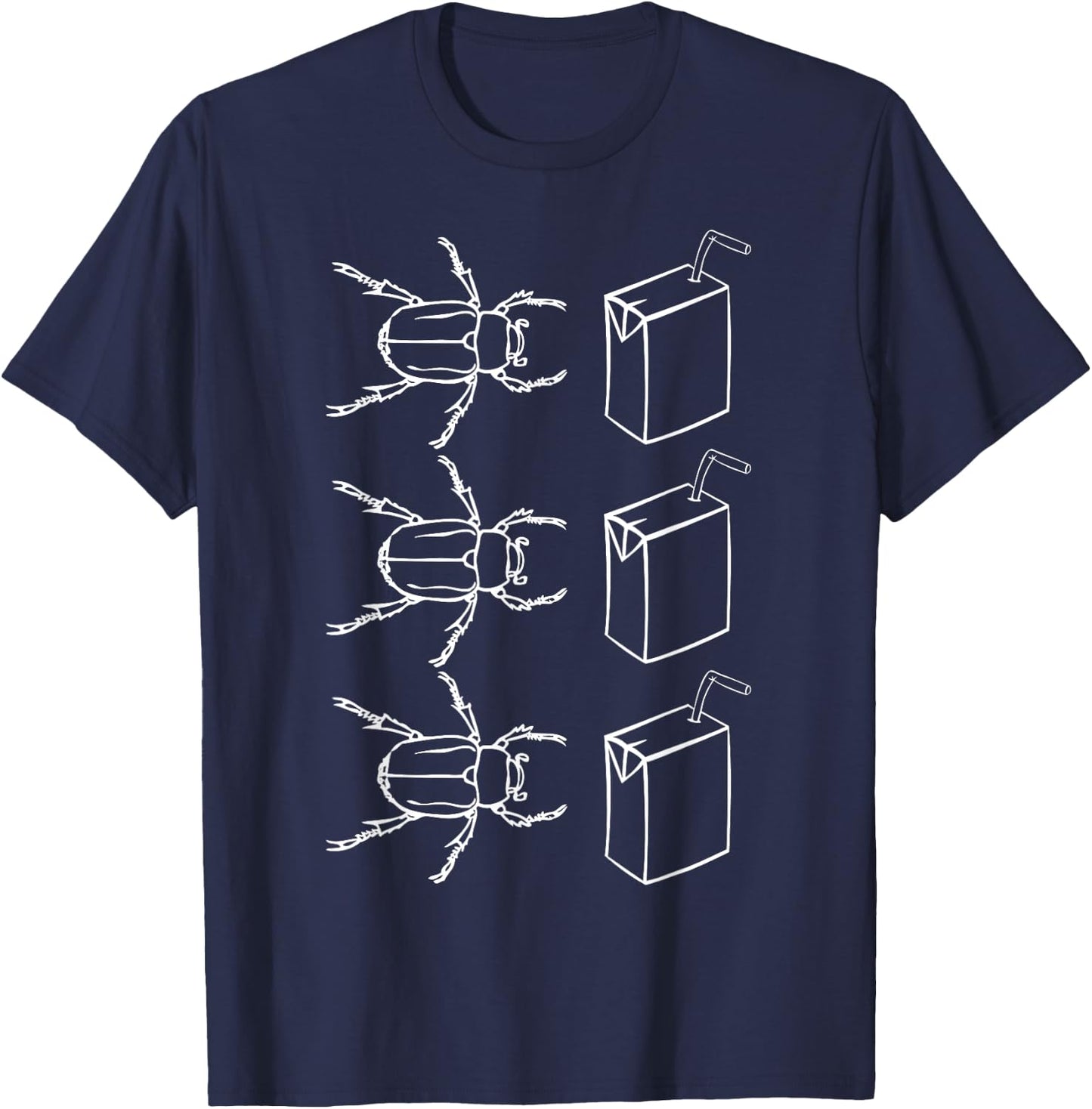 Beetle and Juice 3 Halloween Costume Men, Women or Children T-Shirt - T-Shirt | Navy