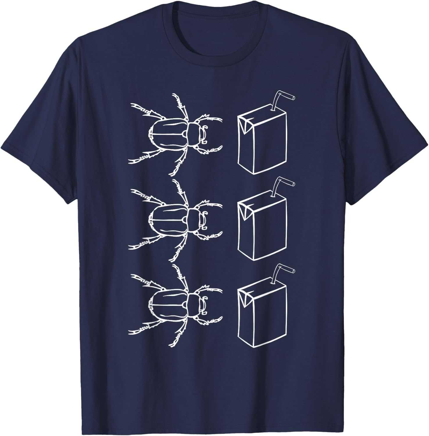 Beetle and Juice 3 Halloween Costume Men, Women or Children T-Shirt - T-Shirt | Navy