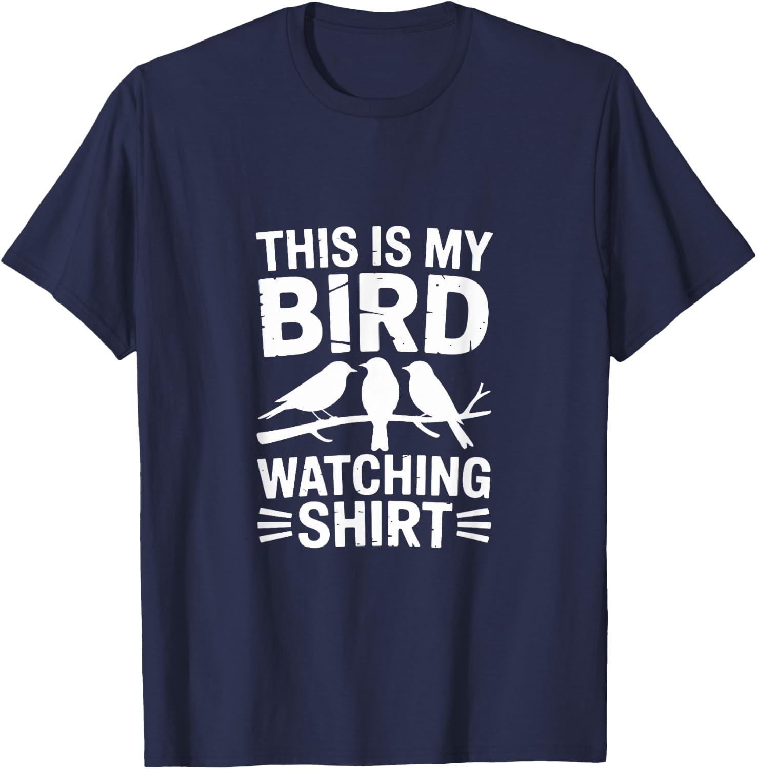 This Is My Birding Birdwatcher Bird Lover T-Shirt - T-Shirt | Navy