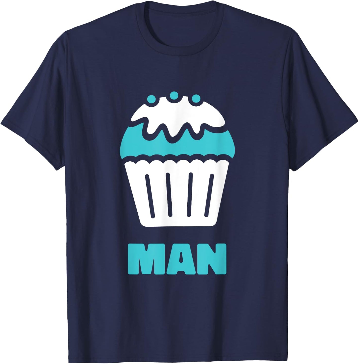 Muffin Mans Muffin T-Shirt - T-Shirt | Navy