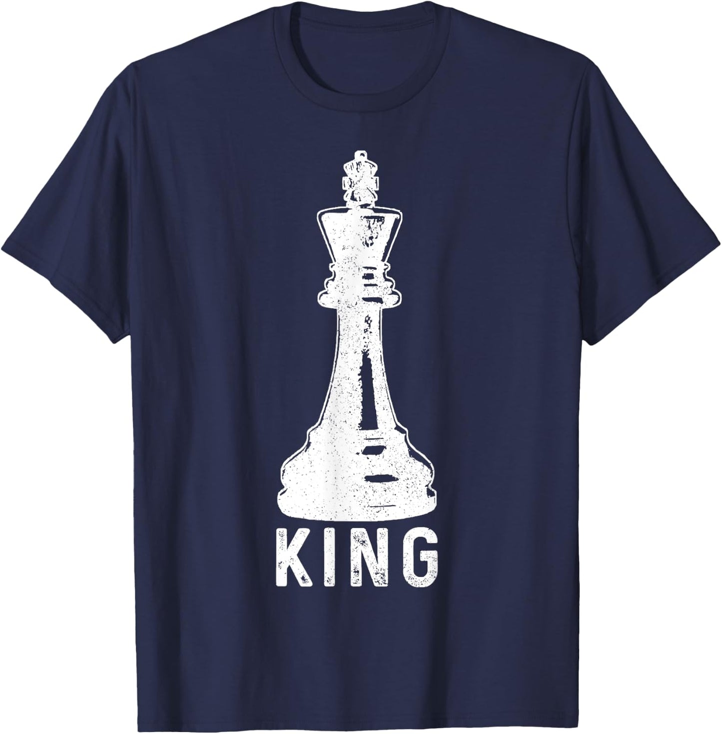 Chess Player King Vintage Halloween Costume Chess Master T-Shirt - T-Shirt | Navy
