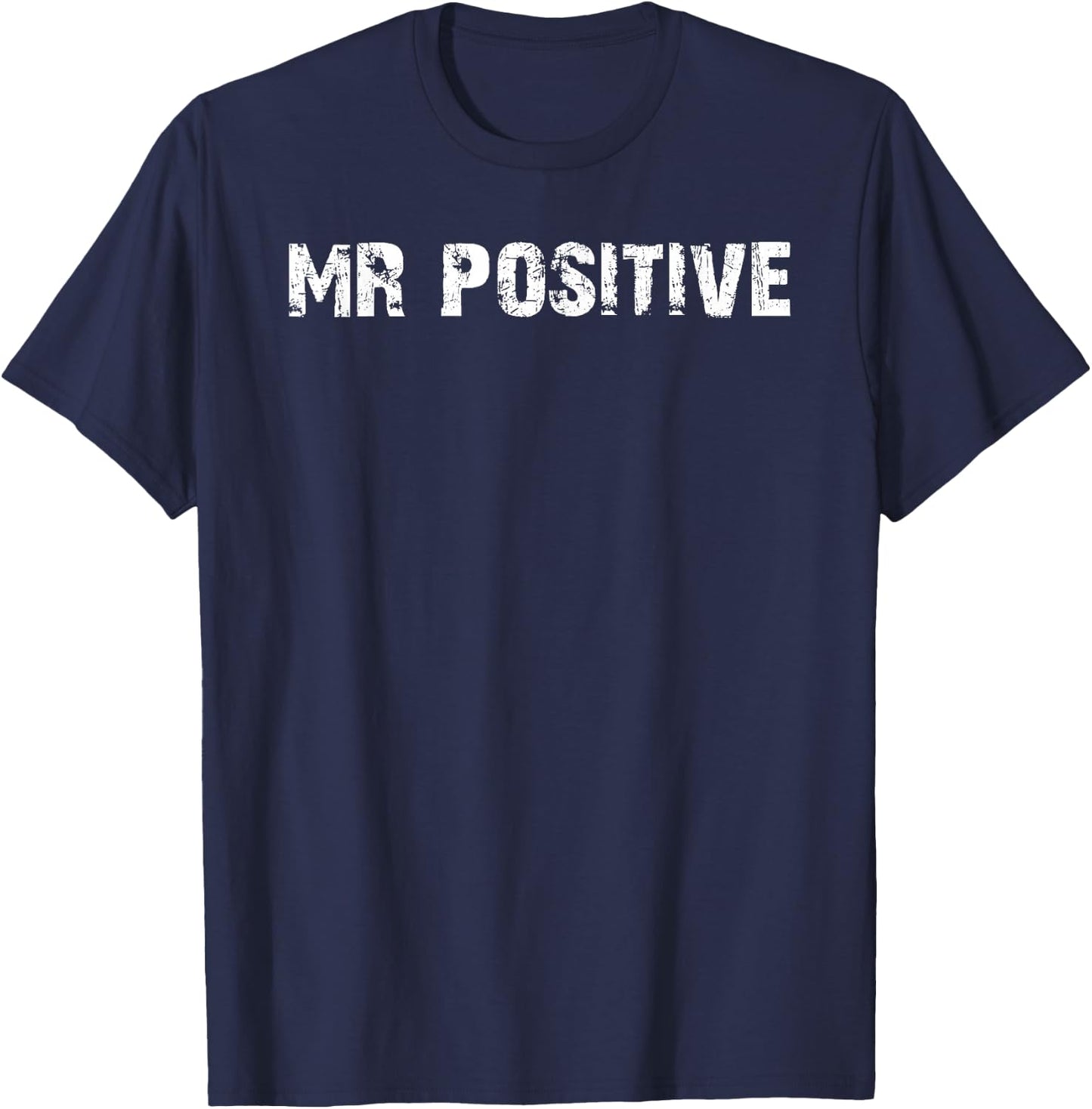 Mister MR Positive T-Shirt - T-Shirt | Navy