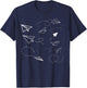 Paper Plane Love Funny Paper Plane Fold T-Shirt - T-Shirt | Navy