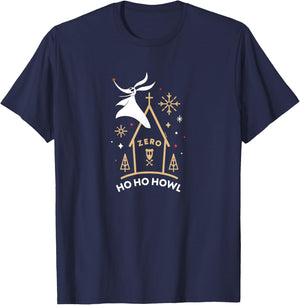The Nightmare Before Christmas - Zero Ho Ho Howl T-Shirt - T-Shirt | Navy