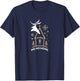 The Nightmare Before Christmas - Zero Ho Ho Howl T-Shirt - T-Shirt | Navy