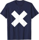 Group or Couples Halloween Costume - XOXO or Tic Tac Toe X T-Shirt - T-Shirt | Navy