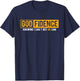 Knowing I Can't But He Can Christian Religious Jesus T-Shirt - T-Shirt | Navy