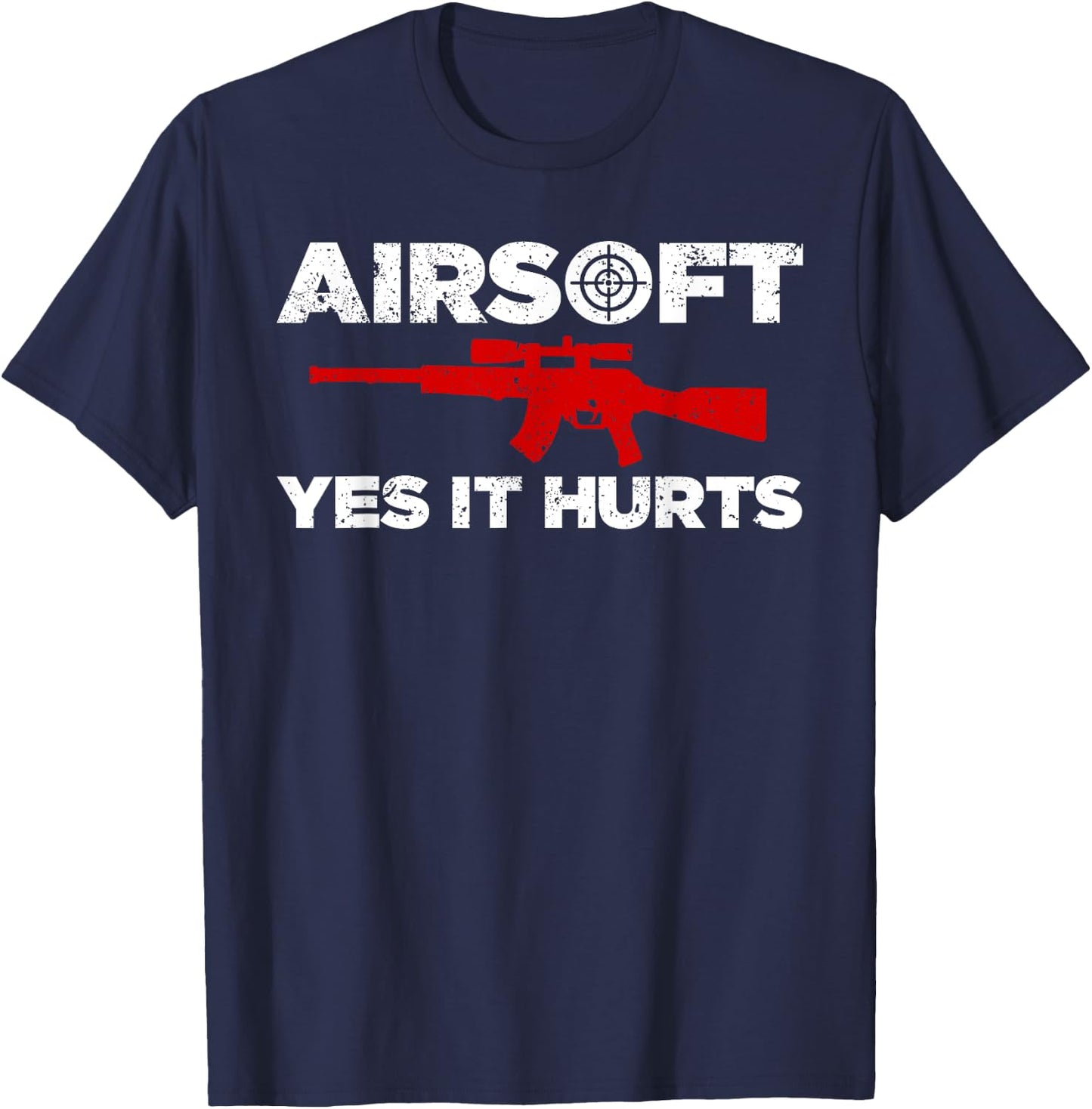 Funny Airsoft Art Women Paintball Combat Sport T-Shirt - T-Shirt | Navy