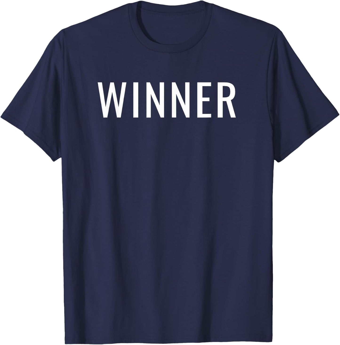 Winner Men's Sports Football , Black, Small T-Shirt - T-Shirt | Navy