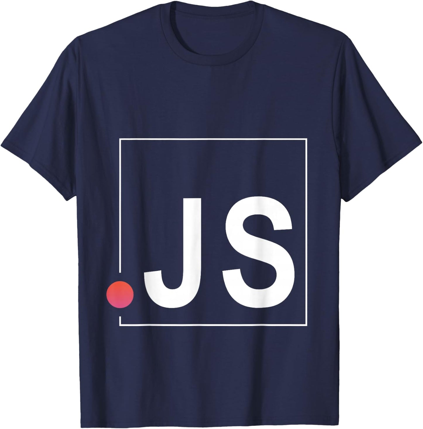 JS | Java Script T Shirt | Programming T-Shirt - T-Shirt | Navy