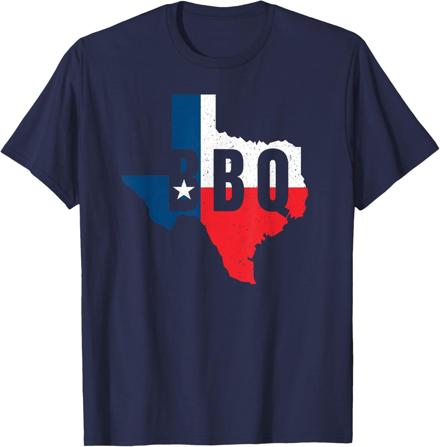 Funny Texas BBQ Grilling Or Smoking Meat T-Shirt - T-Shirt | Navy
