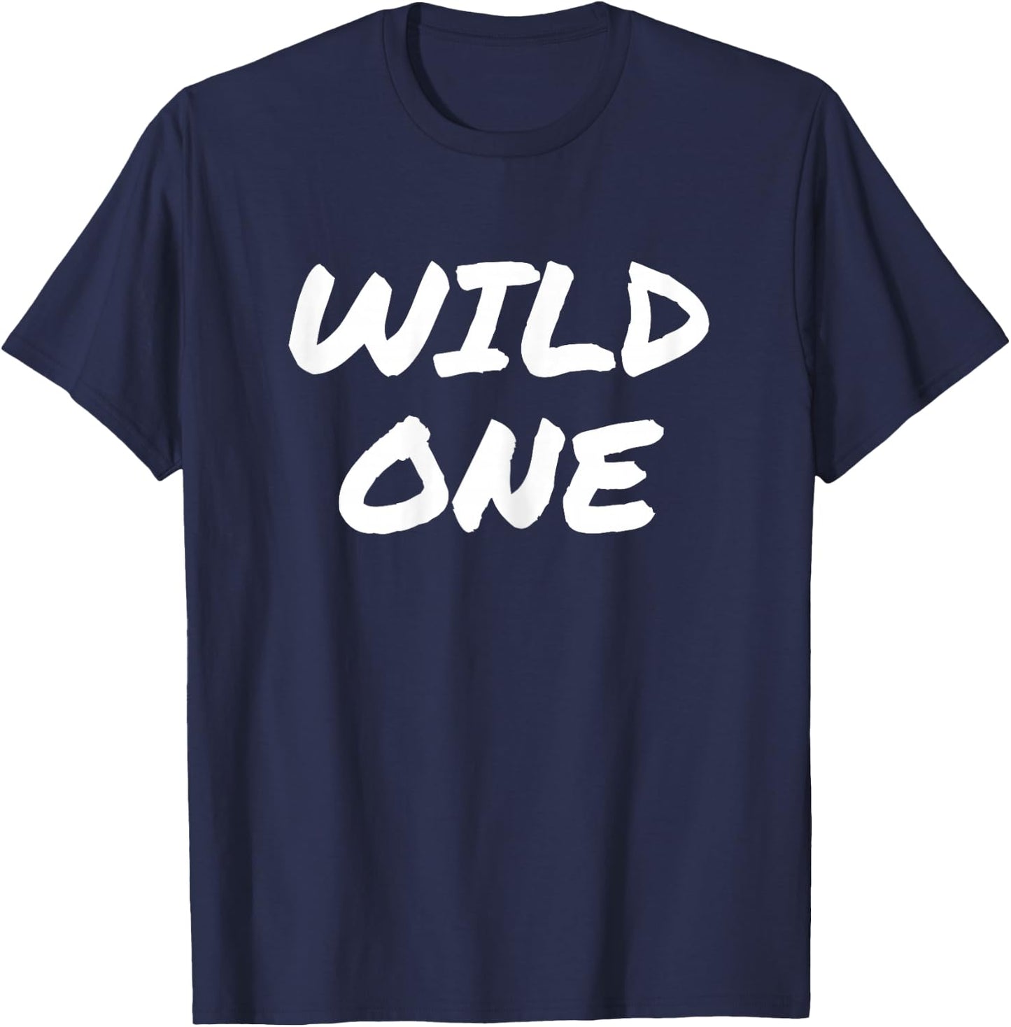 Mild & Wild One Best Friend T Shirts - Matching BFF Outfits T-Shirt - T-Shirt | Navy