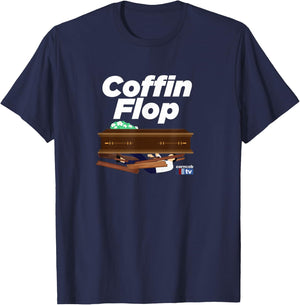 Coffin Flop T-Shirt - T-Shirt | Navy