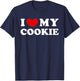 I Love My Cookie T-Shirt - T-Shirt | Navy