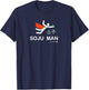 Soju Man - Funny - Korean Comedy T-Shirt - T-Shirt | Navy