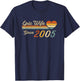 20th wedding anniversary 20 years - Epic Wife Since 2005 T-Shirt - T-Shirt | Navy
