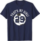 That's My Girl #29 Soccer Ball Player Mom or Dad T-Shirt - T-Shirt | Navy