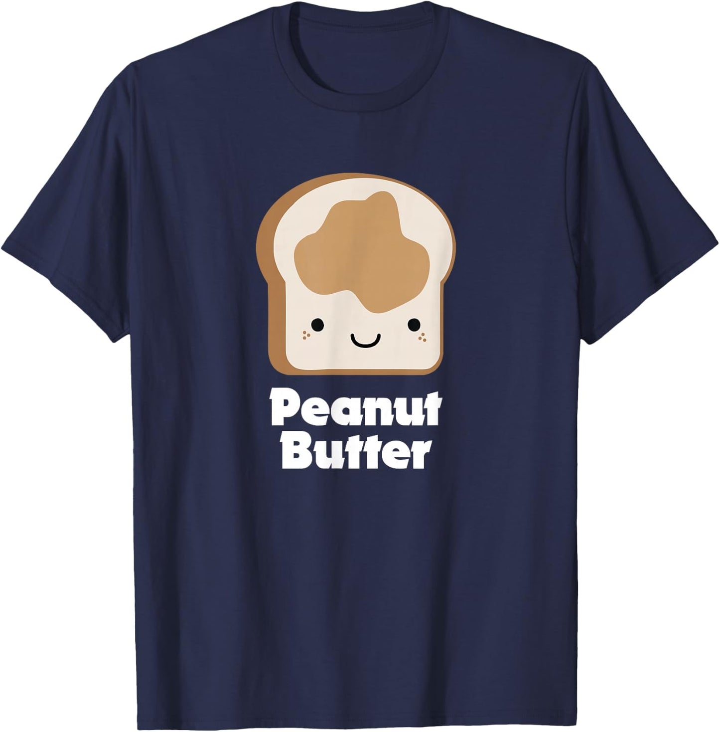 MATCHING SET Peanut Butter and Jelly Couples Friend Shirt T-Shirt - T-Shirt | Navy