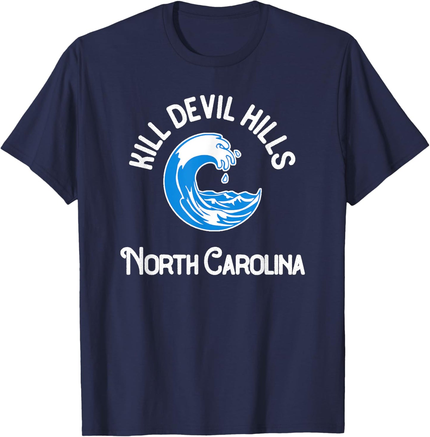 Kill Devil Hills North Carolina Men Women T-Shirt - T-Shirt | Navy
