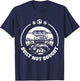 Built Not Bought Mechanic and Engineer T-Shirt - T-Shirt | Navy